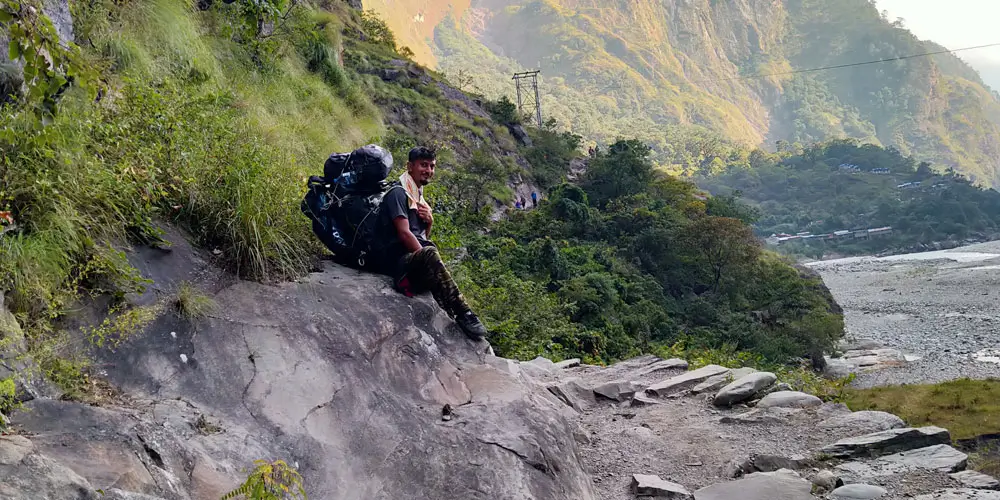 Manaslu Circuit Machhe Khola